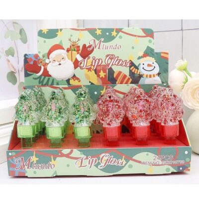 24pk Hydrating Moisturizing Christmas Sante Lip Gloss