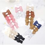 AHR2174-1 12pk Tiny Bow Set 6 Color Variations