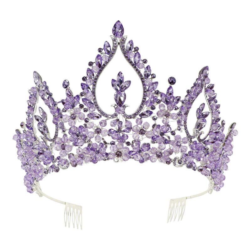 Standout Torchlight Crystal Pageant Tiara Exquisite Bride Prom