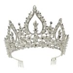 Standout Torchlight Crystal Pageant Tiara Exquisite Bride Prom –