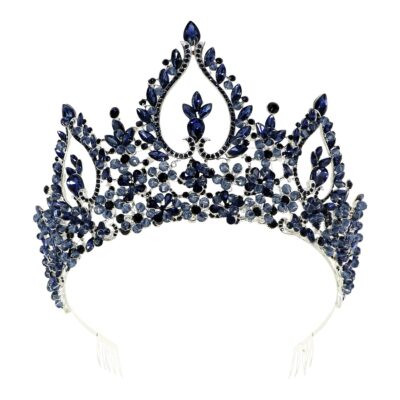 Standout Torchlight Crystal Pageant Tiara Exquisite Bride Prom –