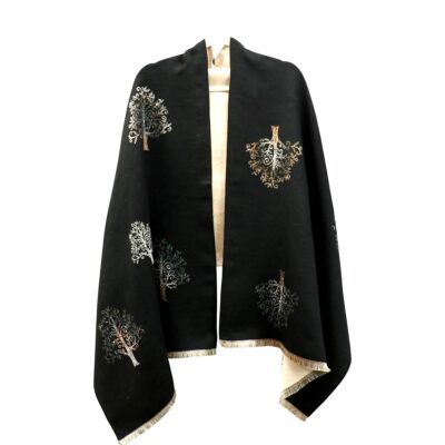 12pk Butterfly Snowflake Cashmere Feel Reversible Scarf Cozy Warm