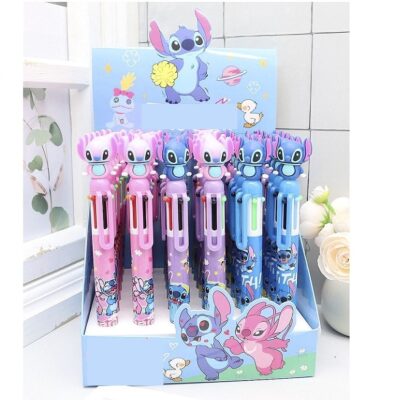 36pk Blue Monster Character Ball Pen School