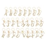 Bling Initial Alphabet Key Chain Bag Charm