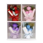 4pk Artificial Rose Bouquet – Valentine Mothers Day 10