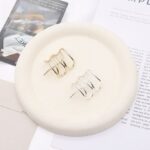 12pk Metalic Open Wire Hair Cuff