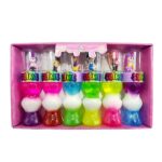 6pk K-Pop Girls Figure Glitter Crystal Slime Toy