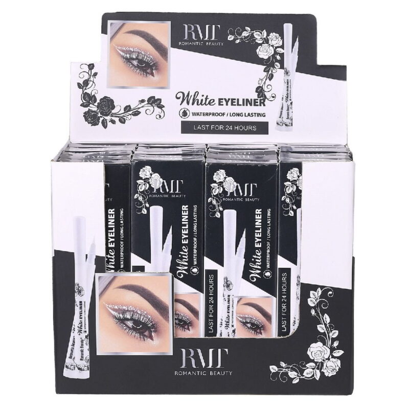 24pk White Waterproof Eyeliner