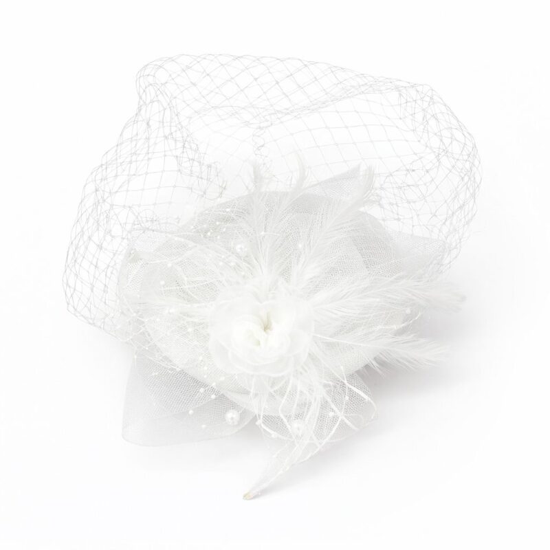 Mesh Flower Fascinator Kentucky Derby Teaparty Tulle Veil Chic