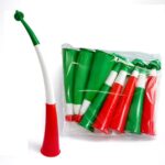 6PK Mexico Color Cheering Horn Plastic Stadium Noise Maker