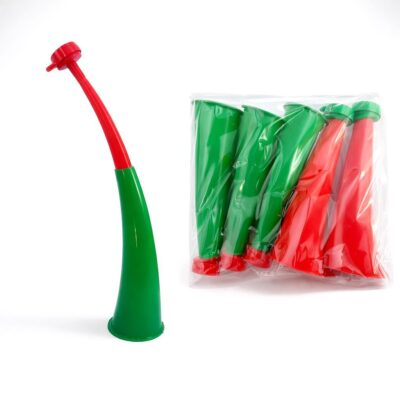 6PK Curved Mexico Color Cheering Horn Stadium Noise Maker