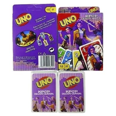 12PK K-Pop Themed Card Game Classic Family Party Uno