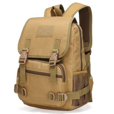 Daily Using Dual Bottle Side Tactical Backpack