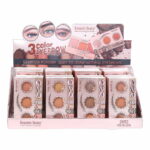 3040A.eyebrowpowder-02 24pk 3 Color Eye Brow Powder