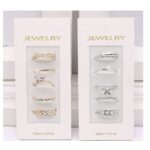ARI1176-1 12pk Mixed Style Ring Set Stackable Fashion Rings for Everyday Boutique Styling