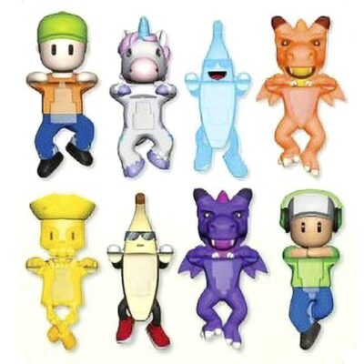 Funny Game Stumble Character Phone Decoration Figure Monitor Clip Toy Mini Desk