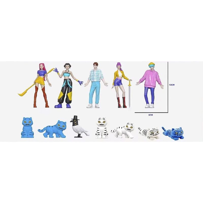 Kpop Demon Hunters Mystery Figure Blind Box Collectible Toy Kpop Girl and Boy