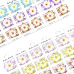 H1614 12pk Mini Plumeria Flower Snap Hair Clips 36pk Frangipani Small Barrettes Kids